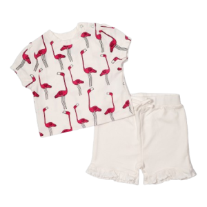 Flamingo Printed Bottom